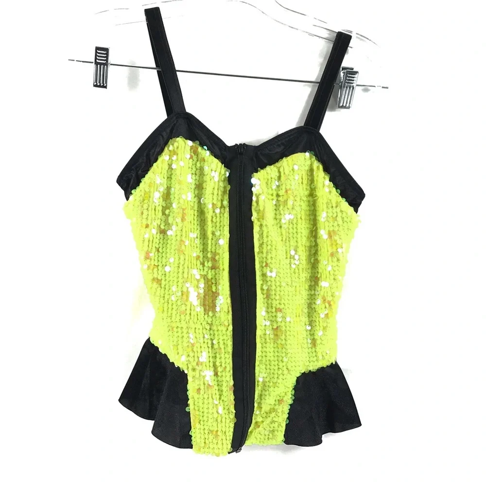 Weissman’s 2-piece Dance Costume in Neon Colors Child Large